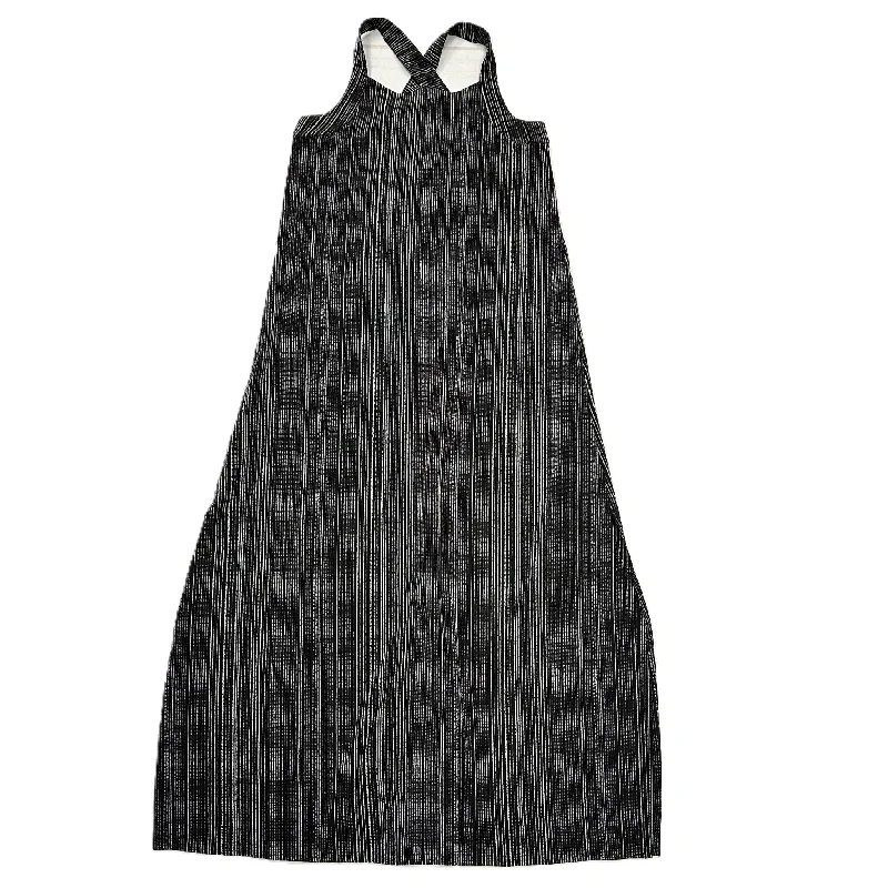 Dress Casual Maxi By Athleta In Black & White, Size: S