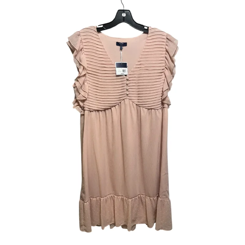 Dress Casual Maxi By Kaari Blue In Pink, Size: Xl