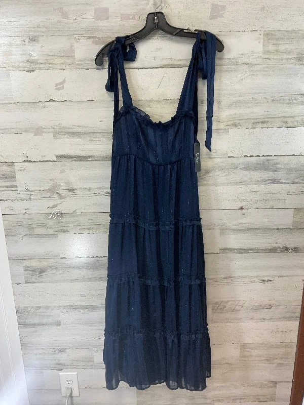 Dress Casual Maxi By Lulu In Blue, Size: S