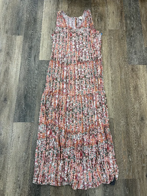 Dress Casual Maxi By Roan + Ryan In Pink, Size: Xl