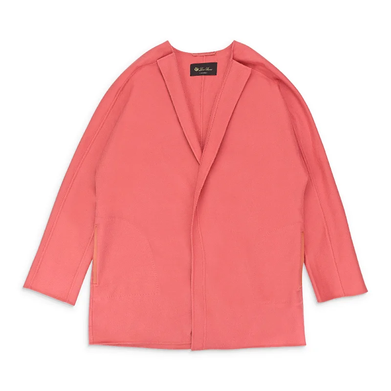 CASHMERE CORAL BLAZER