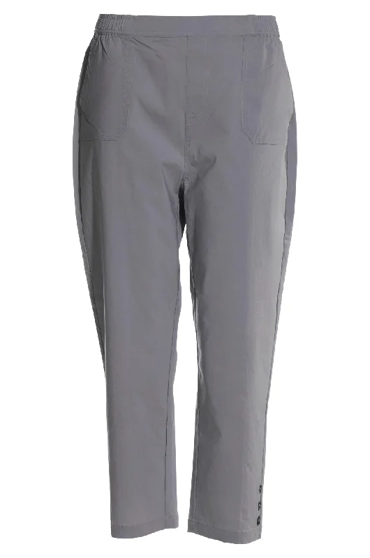 Micro Stretch Mid Calf Pants | SILVER | 2143AR