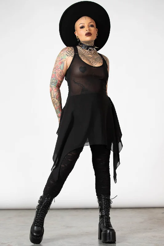 Lilith's Blood Mesh Tunic Vest